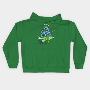 Celtic Dragon Kids Hoodie